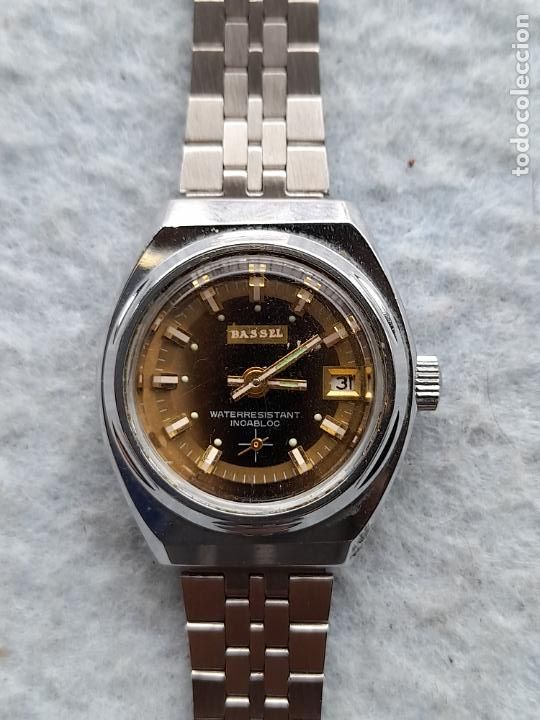 Relojes de pulsera: Reloj Marca Bassel. Cl&aacute;sico de Dama - Foto 9