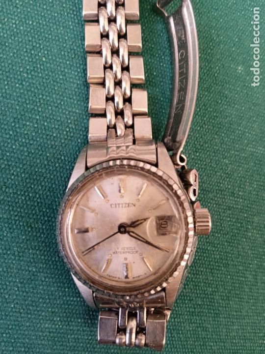 Relojes de pulsera: CITIZEN - RELOJ DE SE&Ntilde;ORA CON CORREA ORIGINAL Y FUNCIONANDO - Foto 1