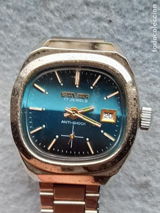 Relojes de pulsera: Reloj Marca Savar. Cl&aacute;sico de dama. Funcionando. - Foto 2
