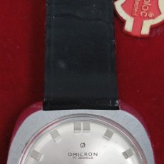 Relojes de pulsera: RELOJ SUIZO OMICRON WATERPROOF 3ATM, 38 MILÍMETROS, ESTADO NOS, AÑOS 60