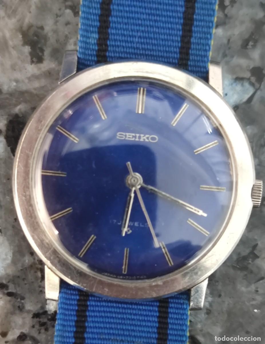 seiko 66 7090 azul. a os 60 Buy Antique wristwatches with manual