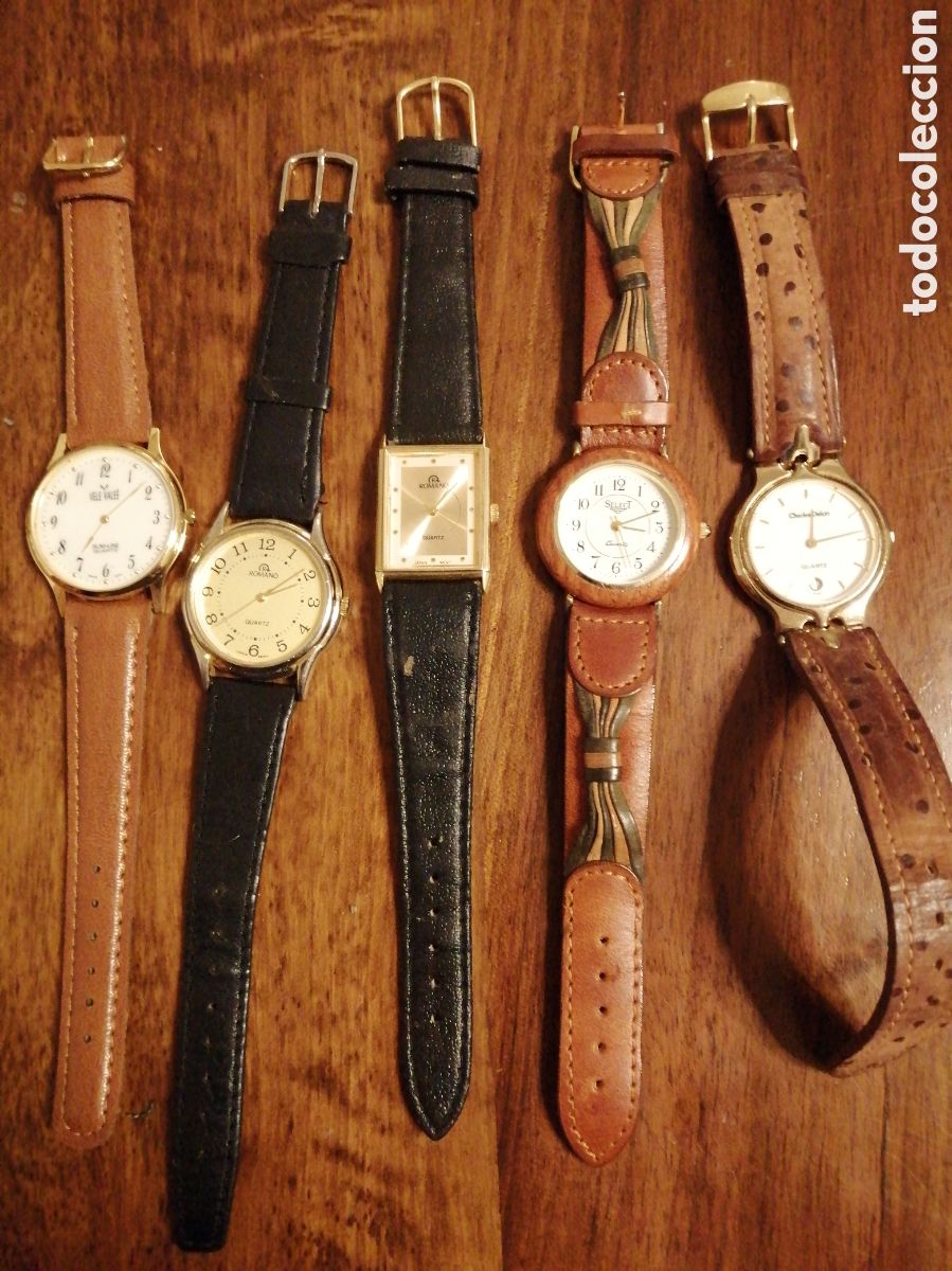 Relojes de pulsera: 5 Relojes de diversas marcas - Foto 1