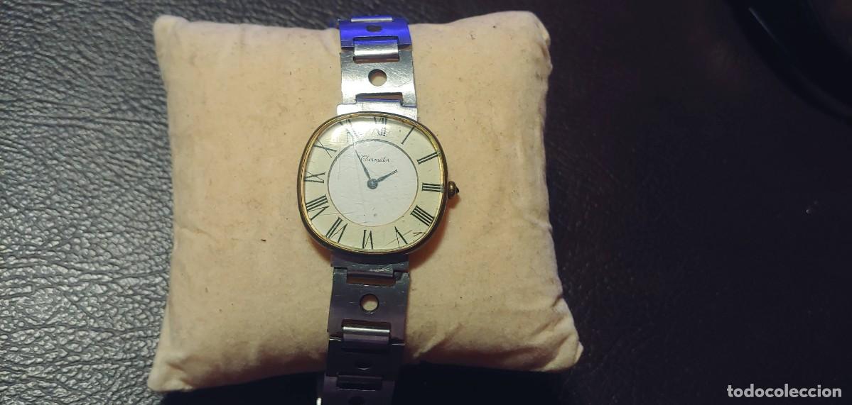 Relojes de pulsera: RELOJ THERMIDOR AUTOMATICO, CORREA ACERO - Foto 1