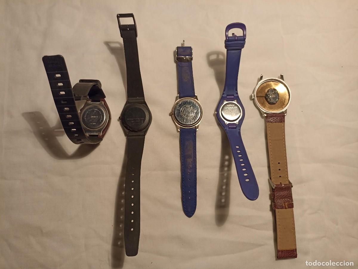 Relojes de pulsera: Lote 5 relojes variados - Foto 2