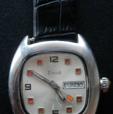 Relojes de pulsera: BONITO RELOJ EHOR (RARA MARCA) CARGA MANUAL, FUNCIONANDO CORRECTAMENTE, 37 MILÍMETROS,
