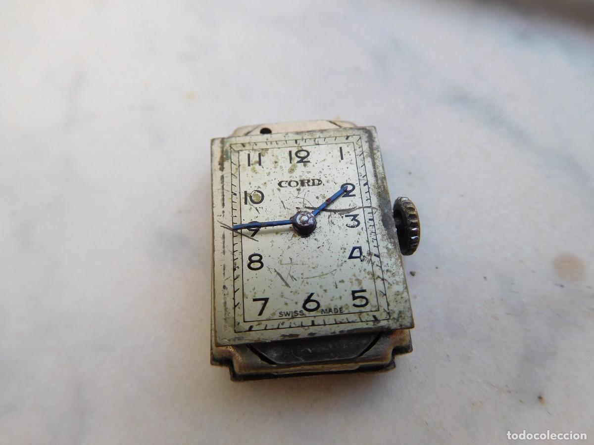Relojes de pulsera: Reloj antiguo Cord - Foto 5