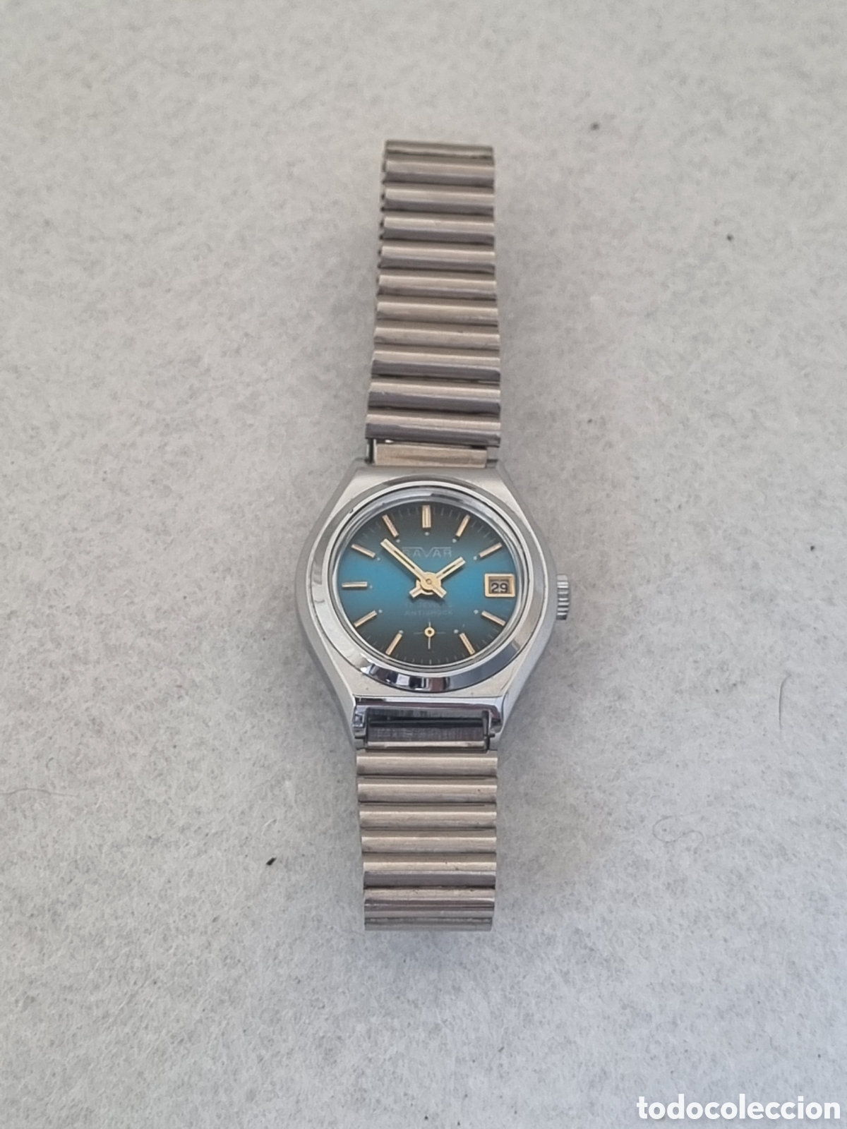 Relojes de pulsera: Reloj Savar mec&aacute;nico NOS - Foto 3