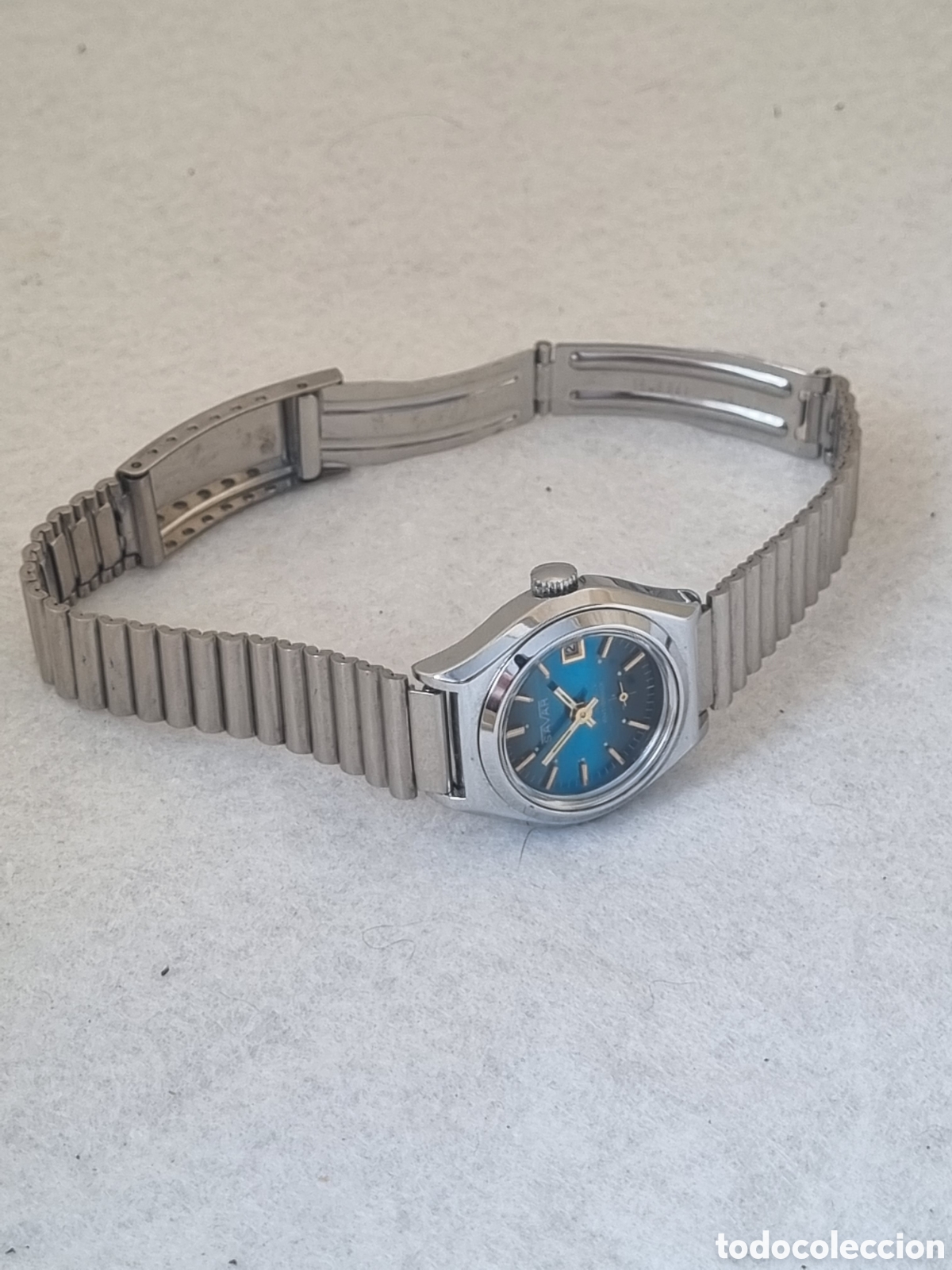Relojes de pulsera: Reloj Savar mec&aacute;nico NOS - Foto 7