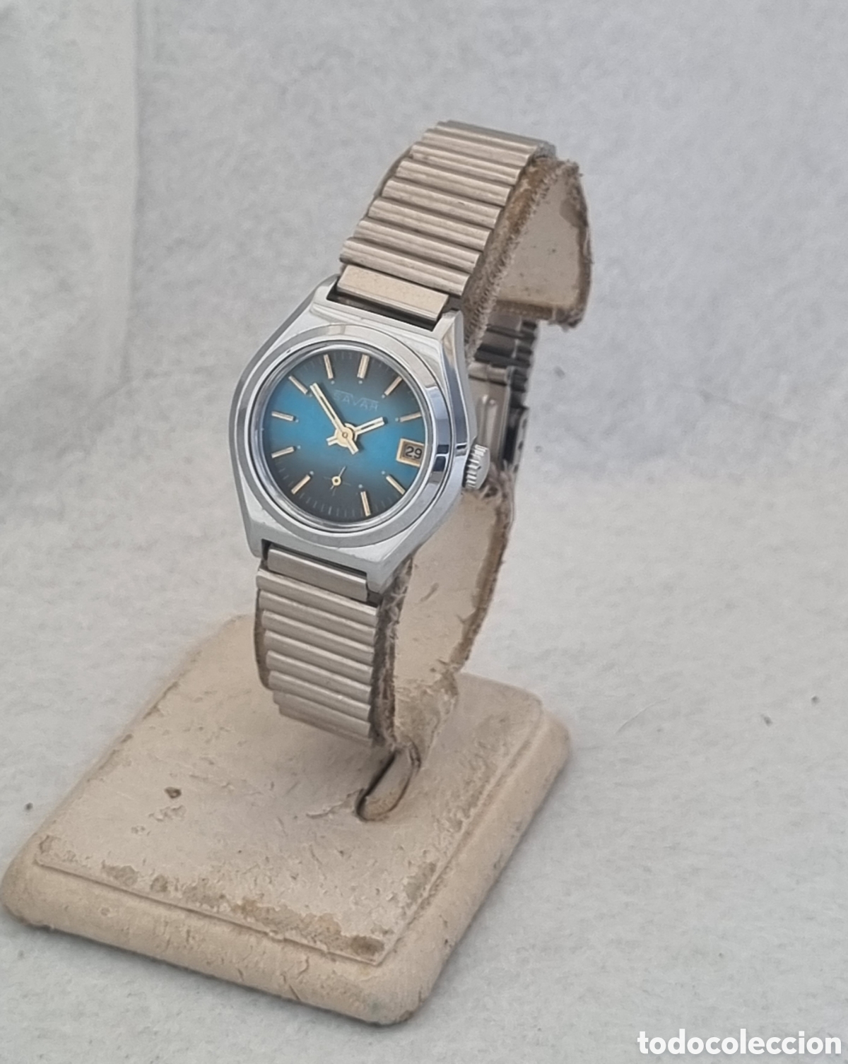 Relojes de pulsera: Reloj Savar mec&aacute;nico NOS - Foto 8