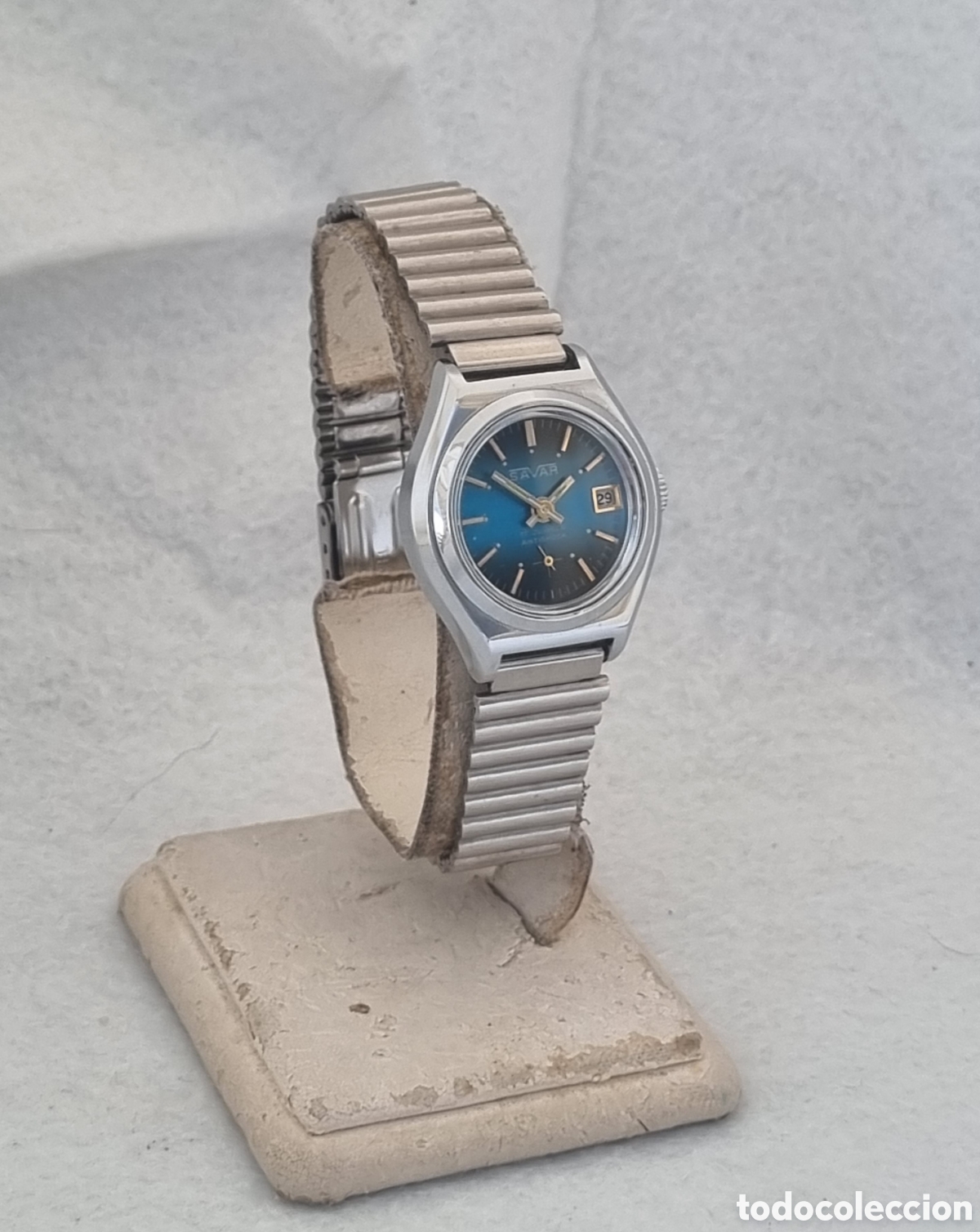 Relojes de pulsera: Reloj Savar mec&aacute;nico NOS - Foto 1
