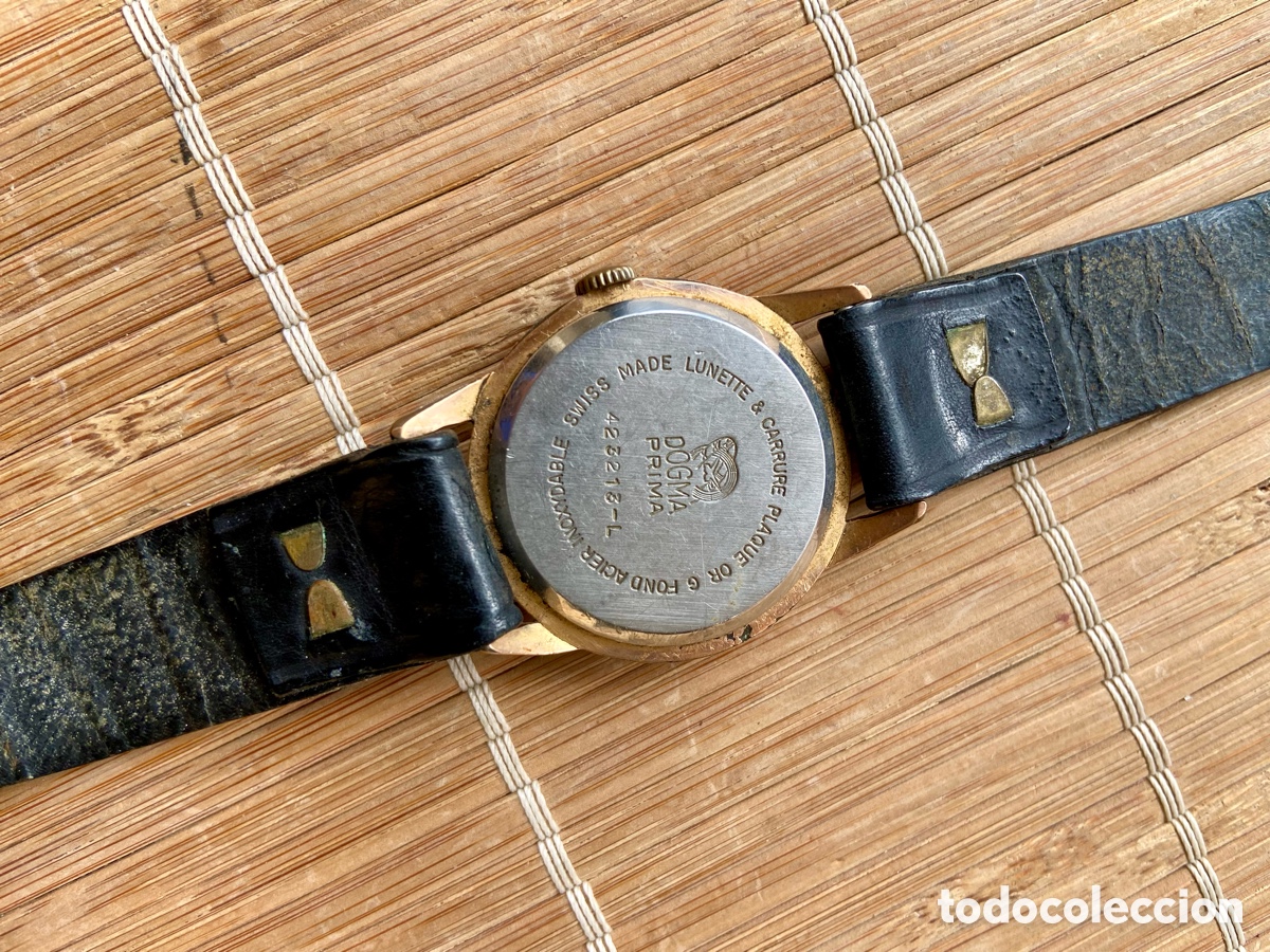 Relojes de pulsera: Dogma prima ancre 15 rub&iacute;s funciona - Foto 5