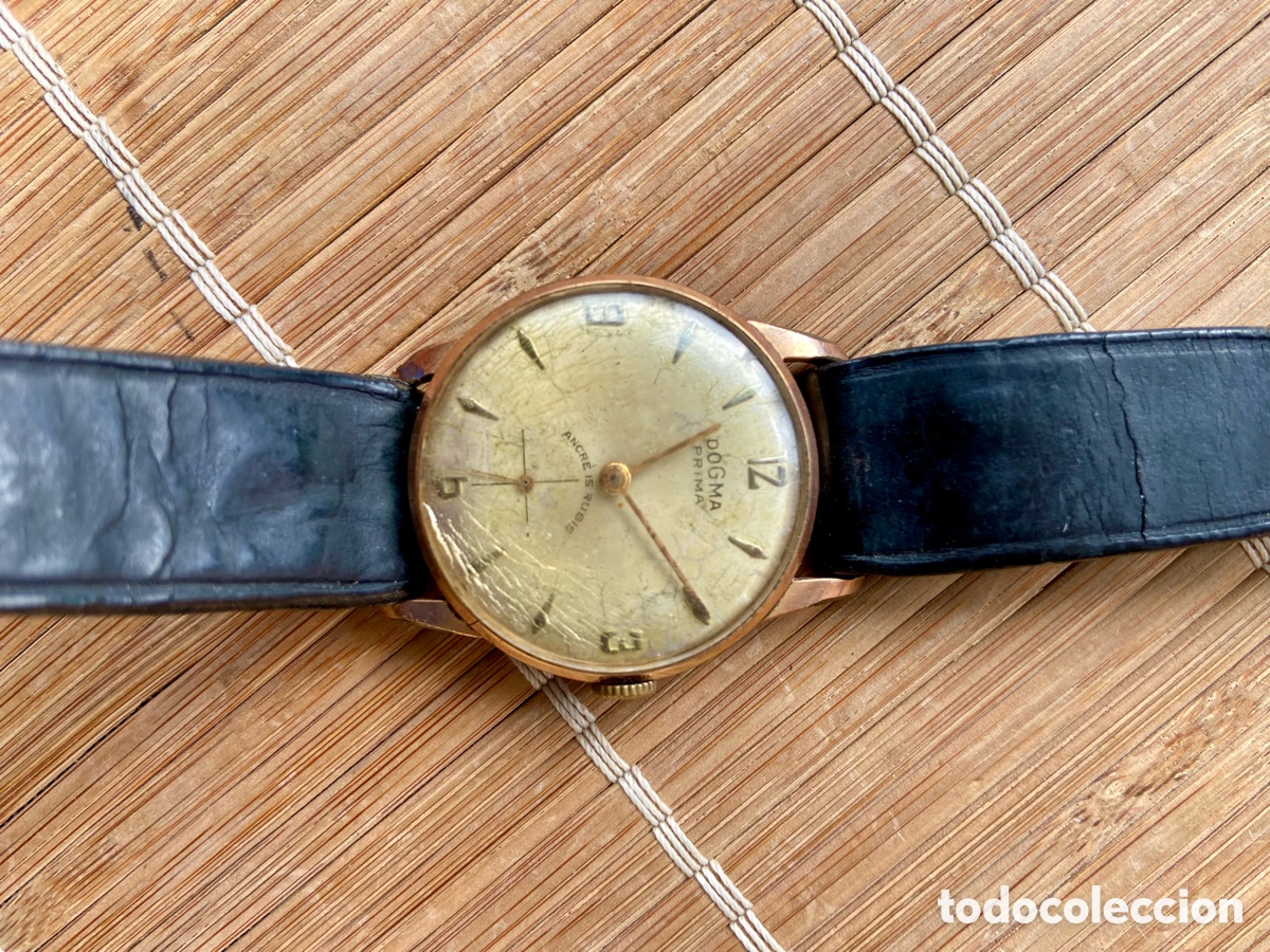 Relojes de pulsera: Dogma prima ancre 15 rub&iacute;s funciona - Foto 1