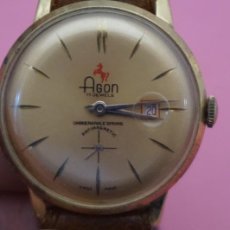 Relojes de pulsera: RELOJ AGON - MECANICO - AÑOS 70S- SWISS 17 RUBIS I - ESTA COMO NUEVO