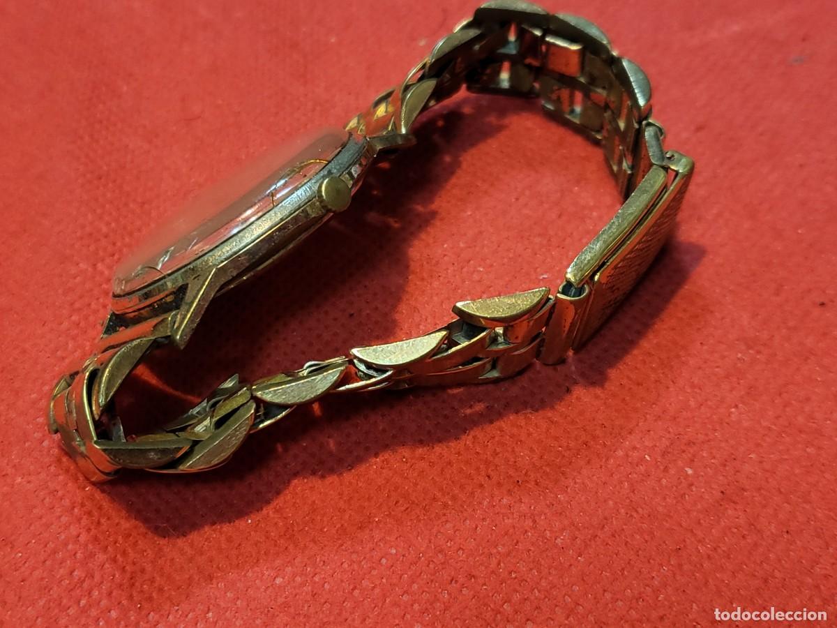 Relojes de pulsera: RELOJ ROXY CARGA MANUAL, CHAPADO ORO - Foto 3