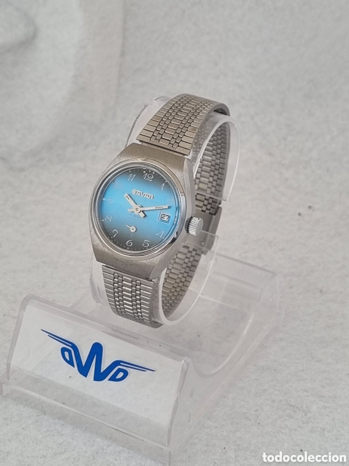 Relojes de pulsera: Reloj Savar mec&aacute;nico NOS - Foto 2