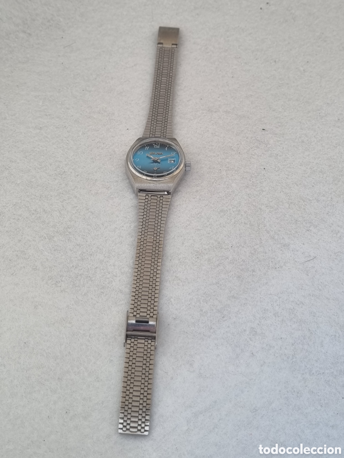 Relojes de pulsera: Reloj Savar mec&aacute;nico NOS - Foto 6