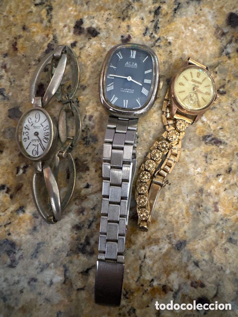 Relojes de pulsera: Lote de relojes de cuerda - Foto 7