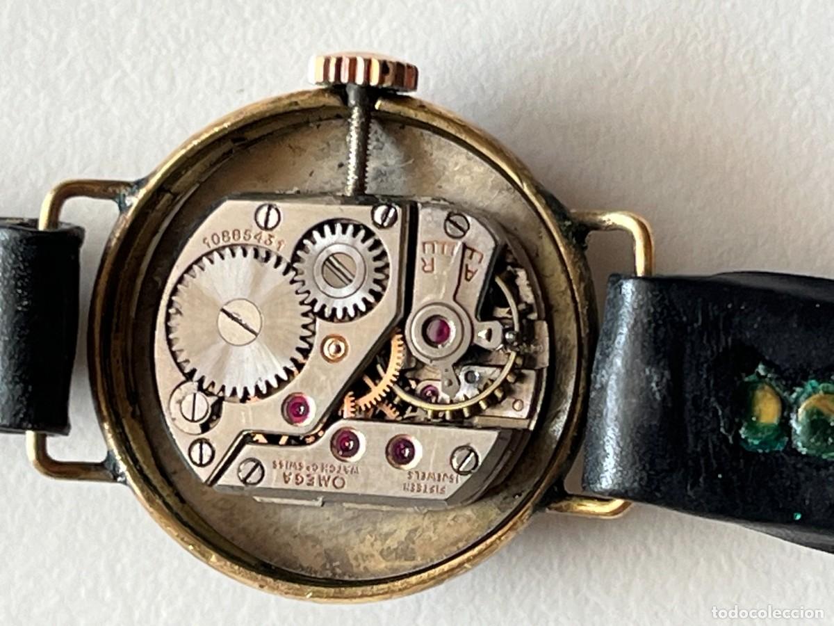 Relojes de pulsera: ANTIGUO RELOJ OMEGA ORO - Foto 5