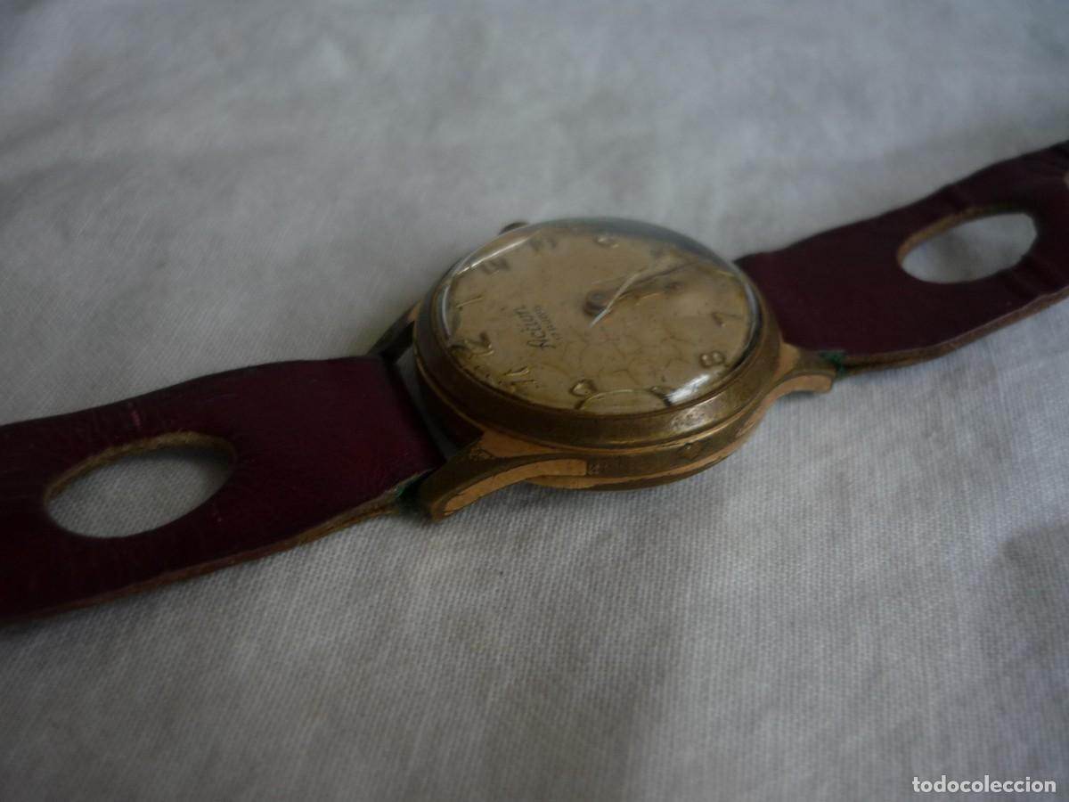 Relojes de pulsera: Reloj de pulsera Act&iacute;on a cuerda funcionando - Foto 3