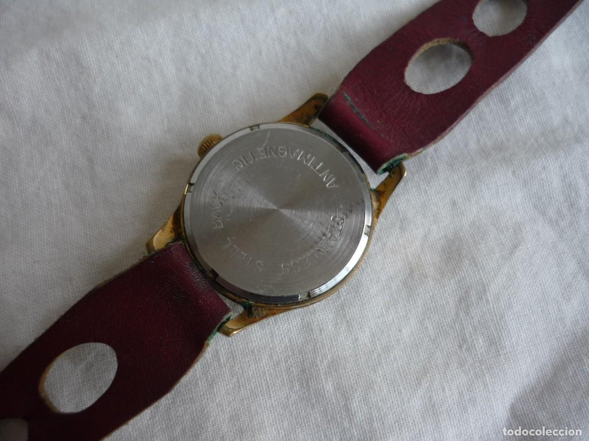 Relojes de pulsera: Reloj de pulsera Act&iacute;on a cuerda funcionando - Foto 6