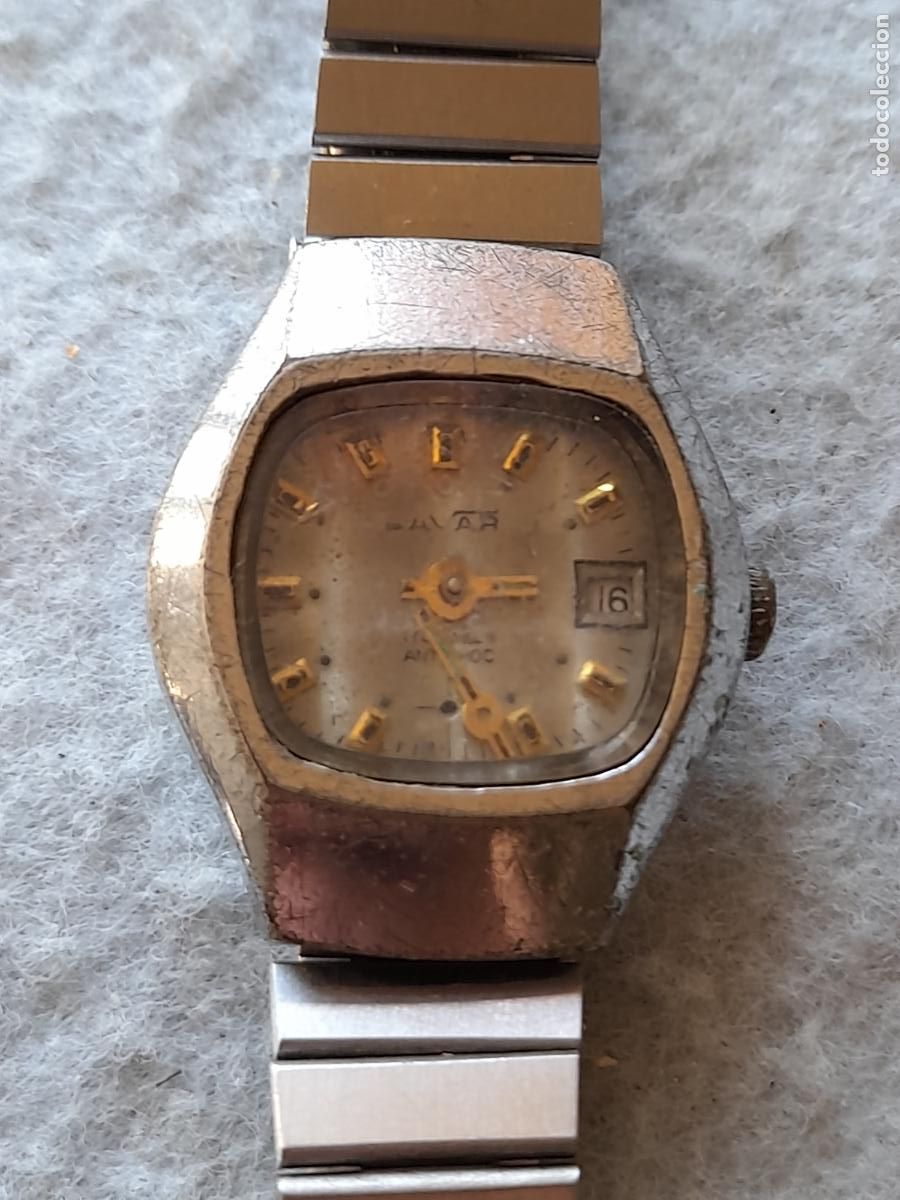 Relojes de pulsera: Reloj Marca Savar. Cl&aacute;sico de dama. - Foto 5