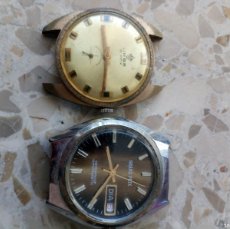 Relojes de pulsera: LOTE RELOJES CARGA MANUAL LINGS Y GRAND PRIX SOLO PARA PIEZAS O REPARAR
