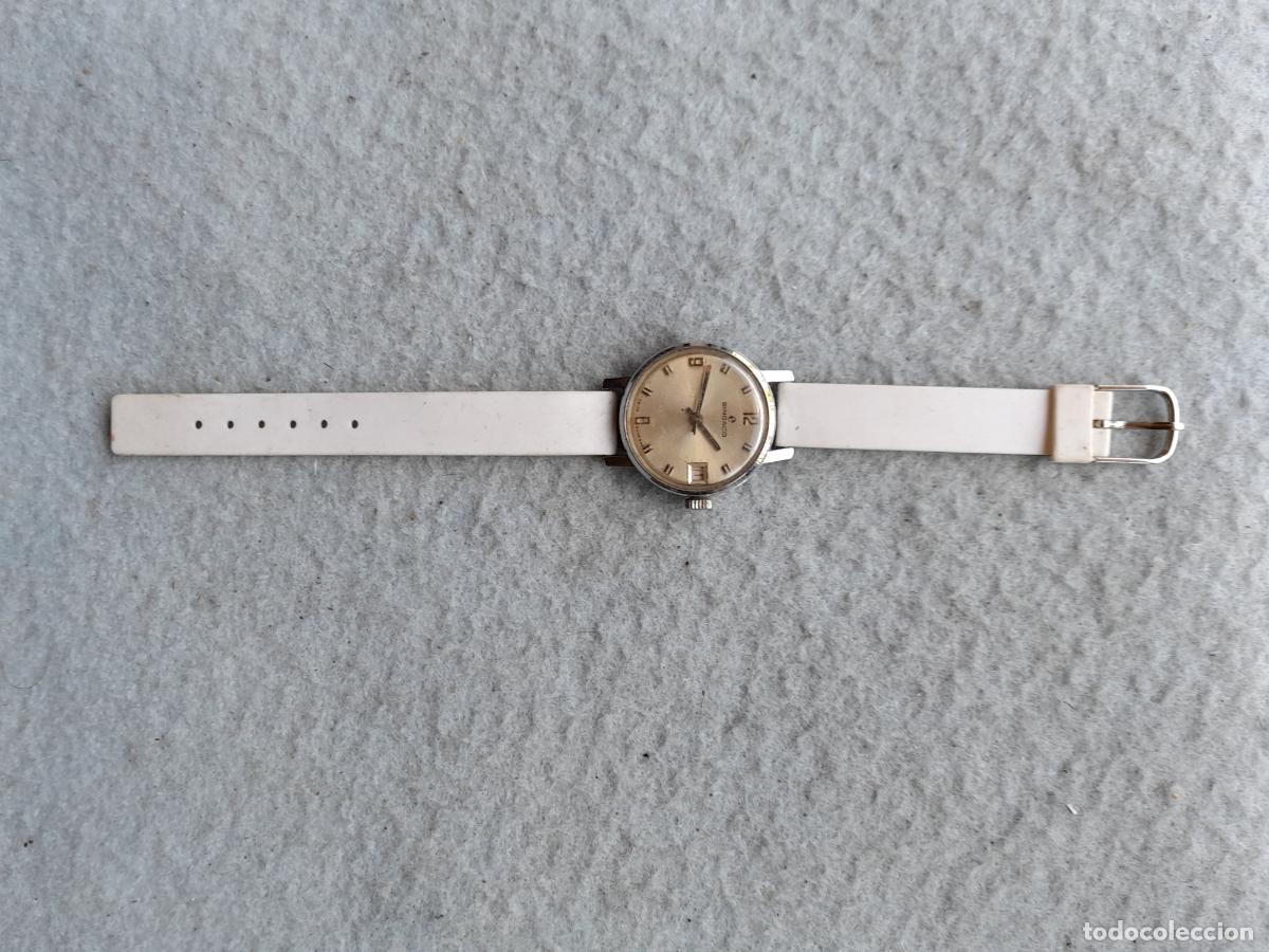 Relojes de pulsera: Reloj Marca Sindaco. Cl&aacute;sico de dama. - Foto 3