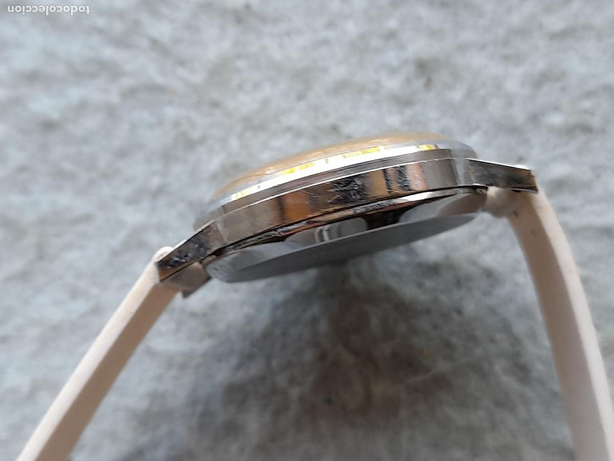 Relojes de pulsera: Reloj Marca Sindaco. Cl&aacute;sico de dama. - Foto 7