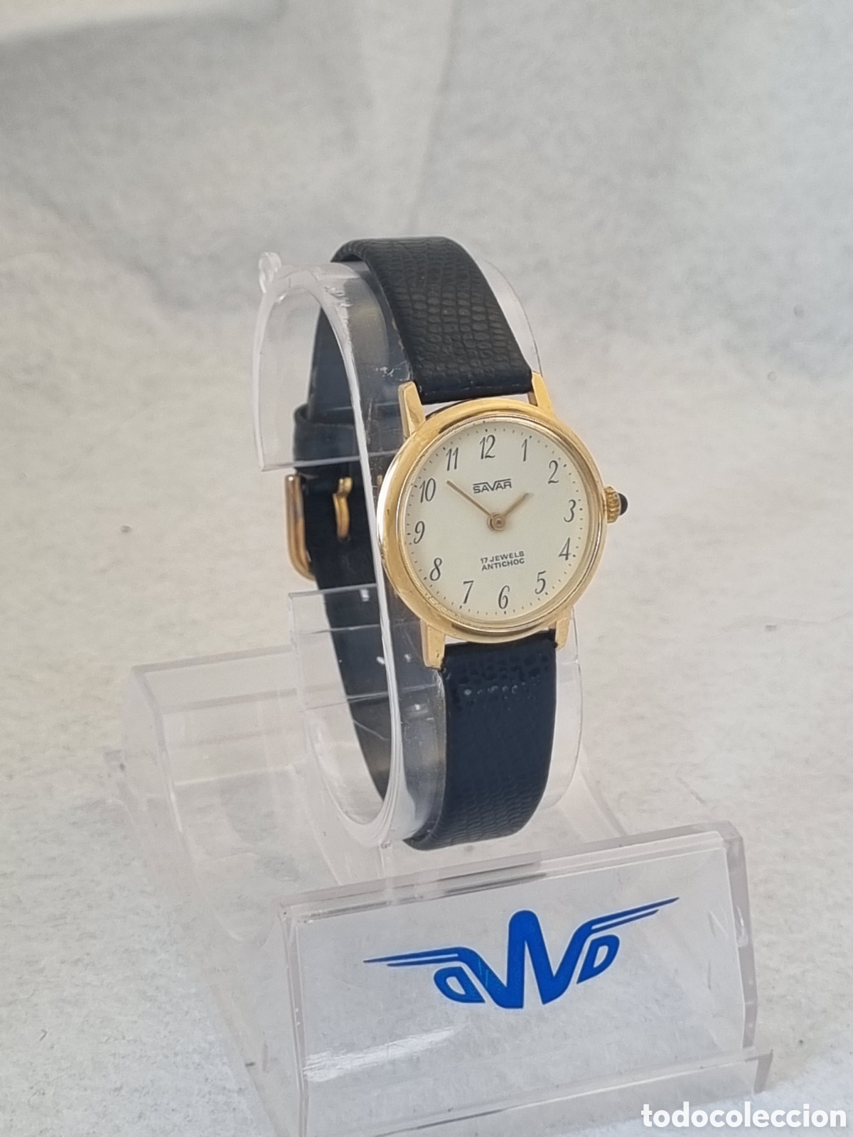 Relojes de pulsera: Reloj Savar mec&aacute;nico NOS - Foto 2
