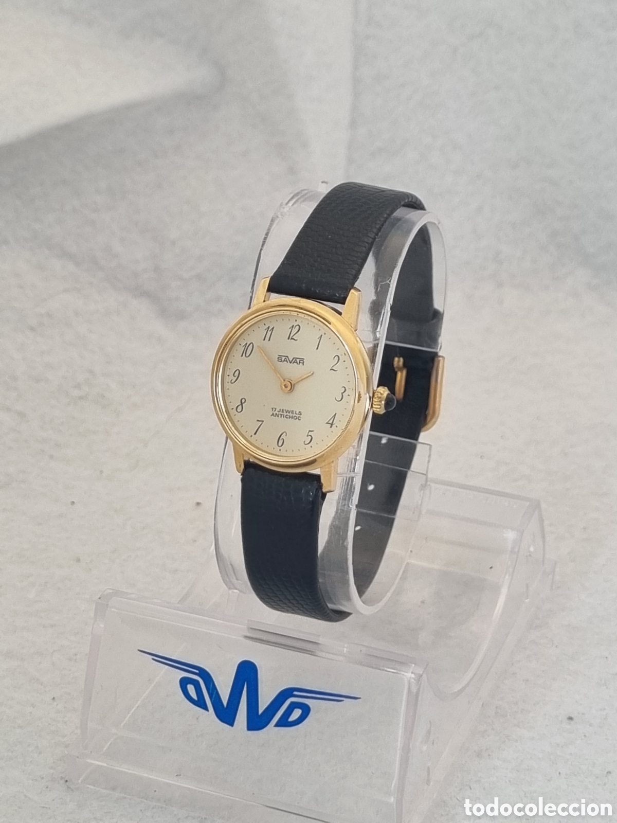 Relojes de pulsera: Reloj Savar mec&aacute;nico NOS - Foto 4