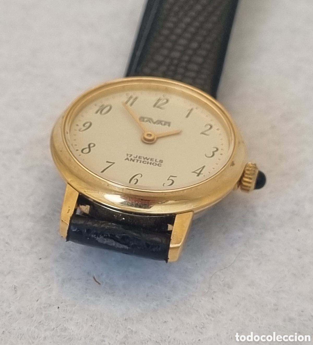 Relojes de pulsera: Reloj Savar mec&aacute;nico NOS - Foto 6