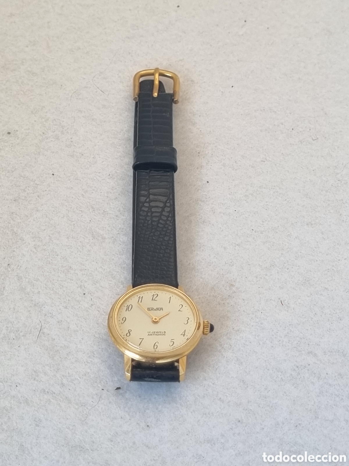 Relojes de pulsera: Reloj Savar mec&aacute;nico NOS - Foto 7