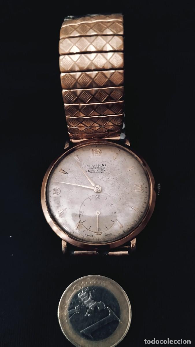 Relojes de pulsera: Reloj de caballero a cuerda marca Divinal - Foto 2