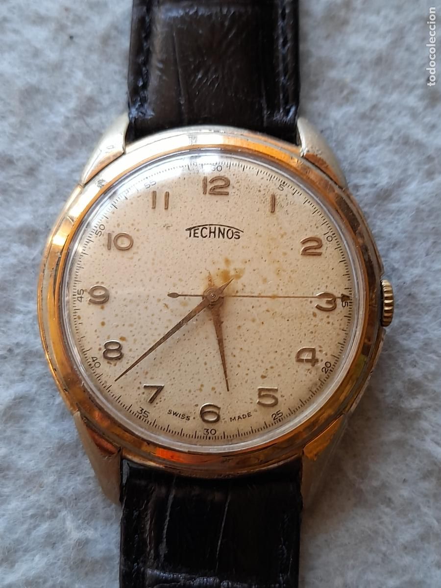 Relojes de pulsera: Reloj Marca Technos. Cl&aacute;sico de Caballero. Funcionando. - Foto 4
