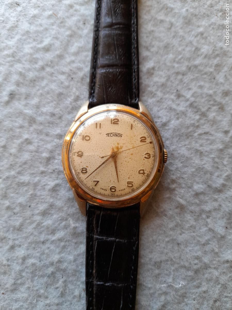 Relojes de pulsera: Reloj Marca Technos. Cl&aacute;sico de Caballero. Funcionando. - Foto 1