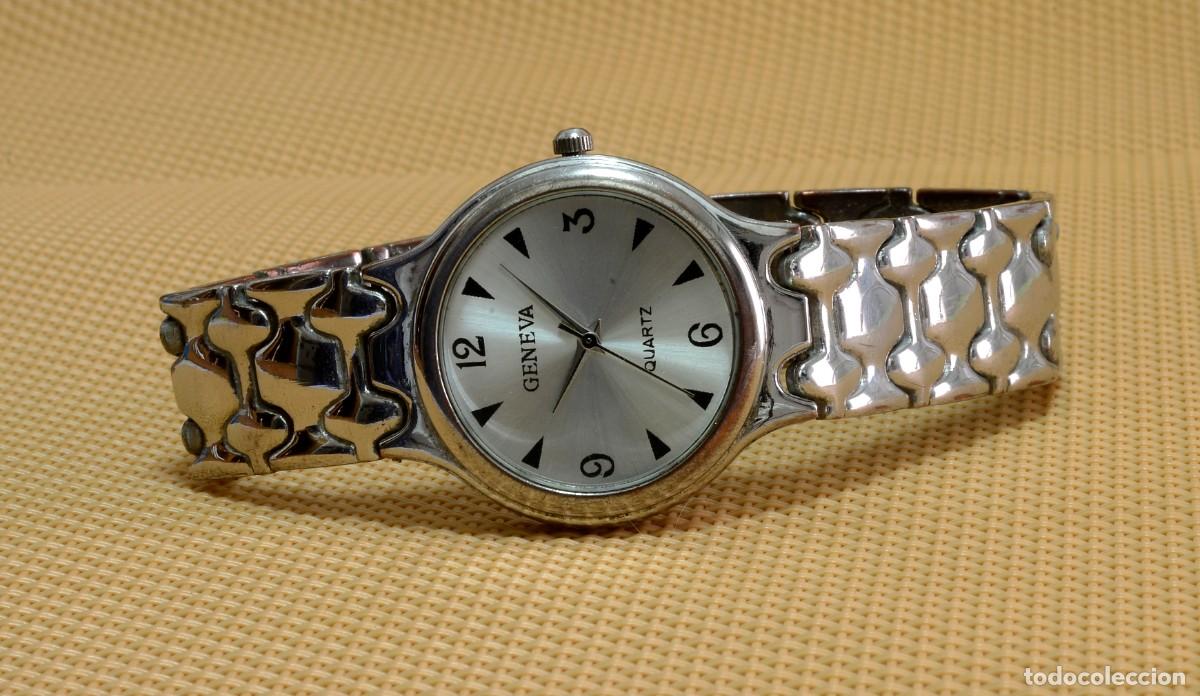 Relojes de pulsera: RELOJ DE PULSERA MARCA GENEVA QUARTZ - Foto 1