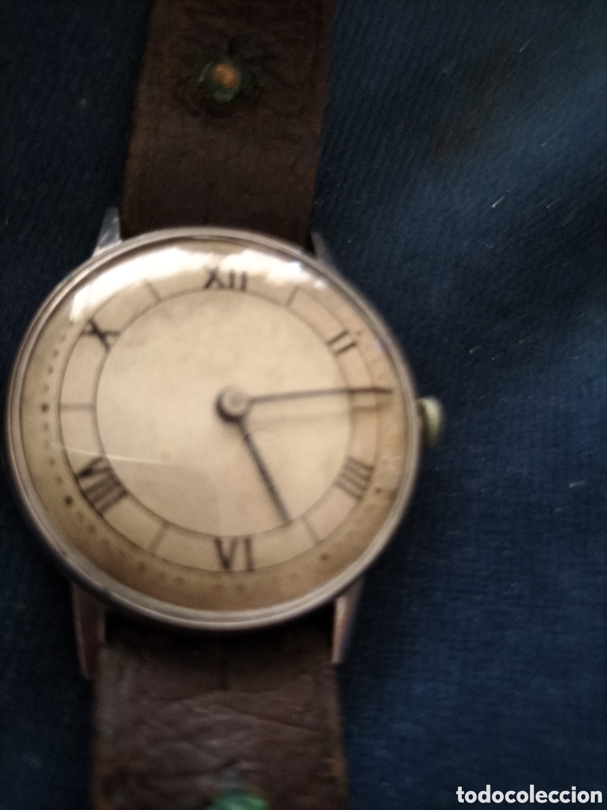 Relojes de pulsera: Reloj de cuerda aproximadamente de 1920 - Foto 2