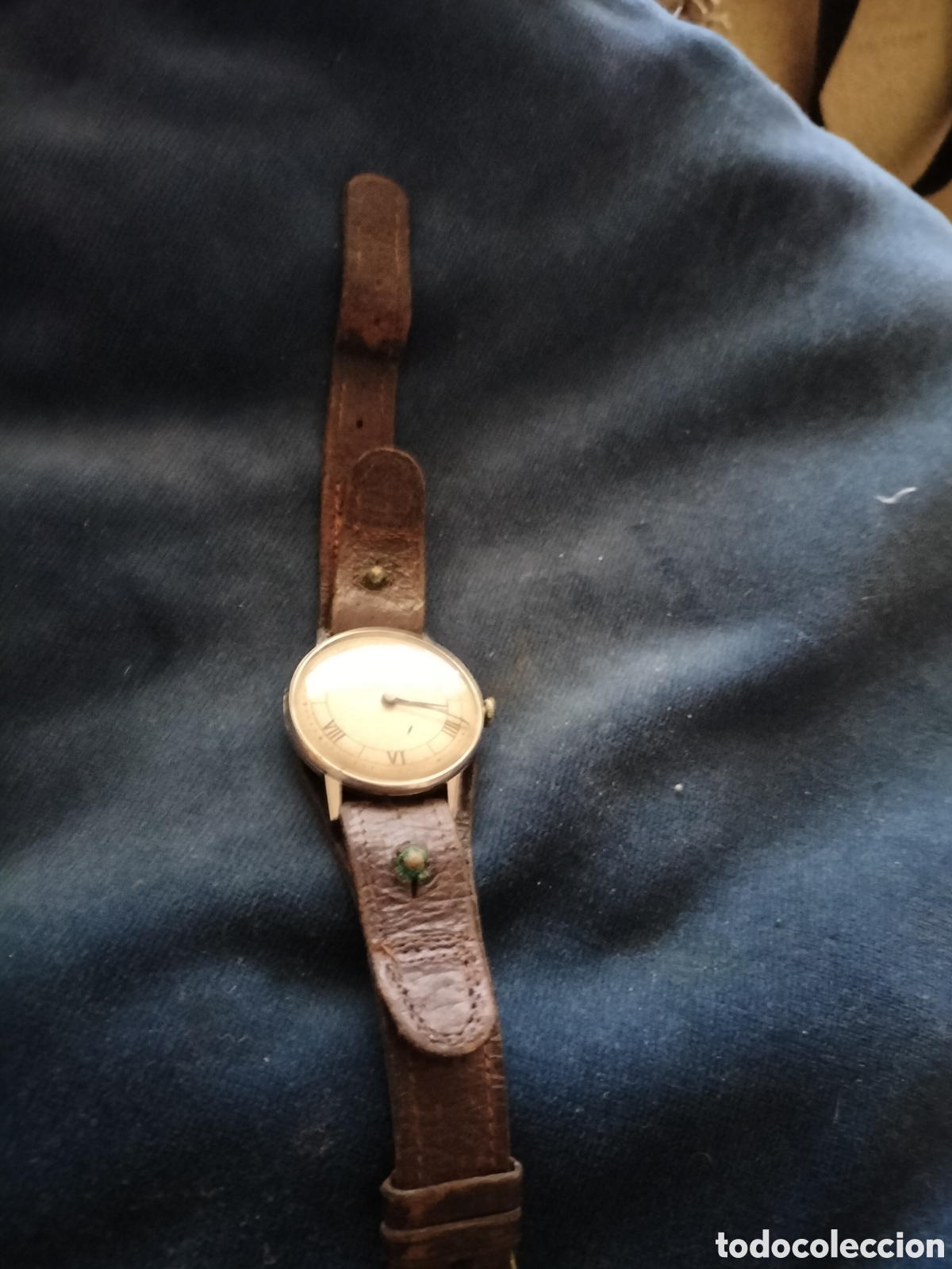 Relojes de pulsera: Reloj de cuerda aproximadamente de 1920 - Foto 3