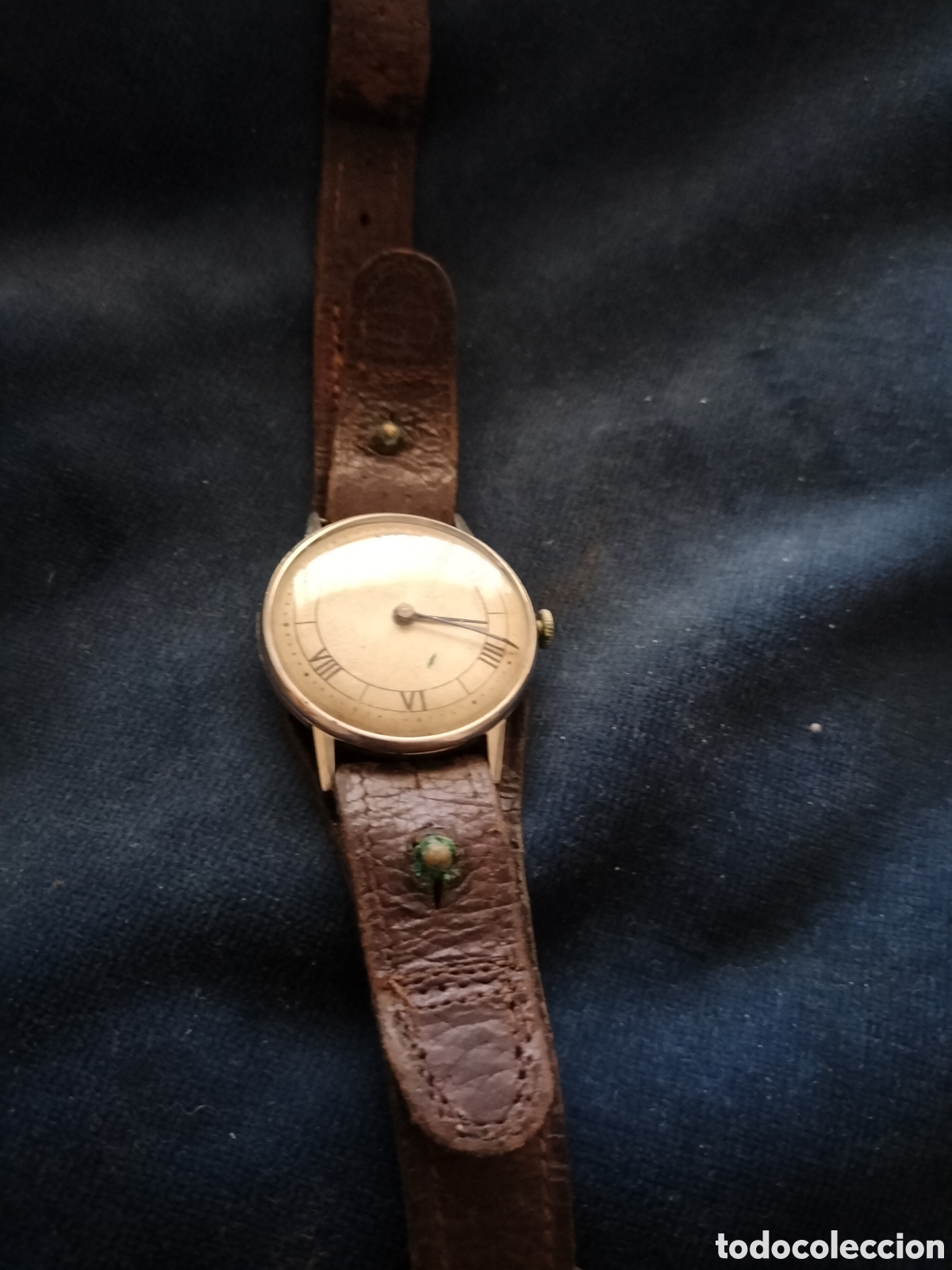 Relojes de pulsera: Reloj de cuerda aproximadamente de 1920 - Foto 4