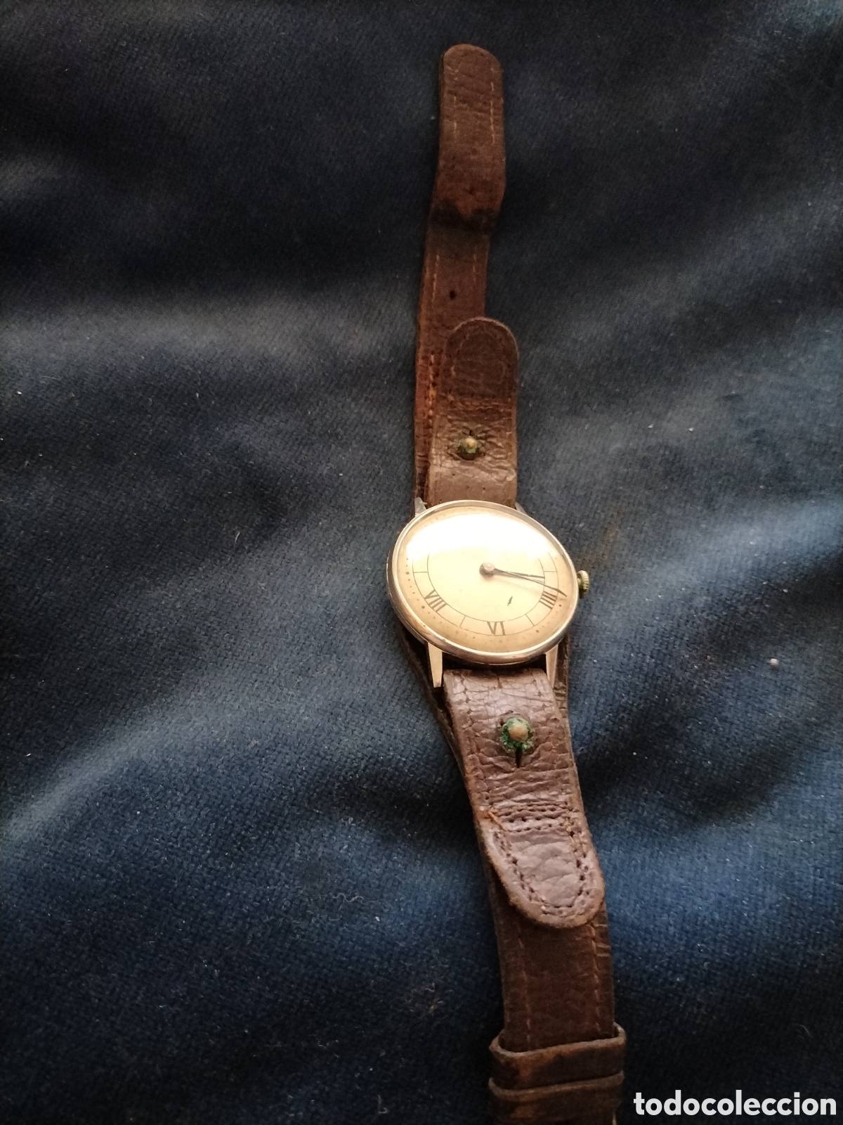 Relojes de pulsera: Reloj de cuerda aproximadamente de 1920 - Foto 5
