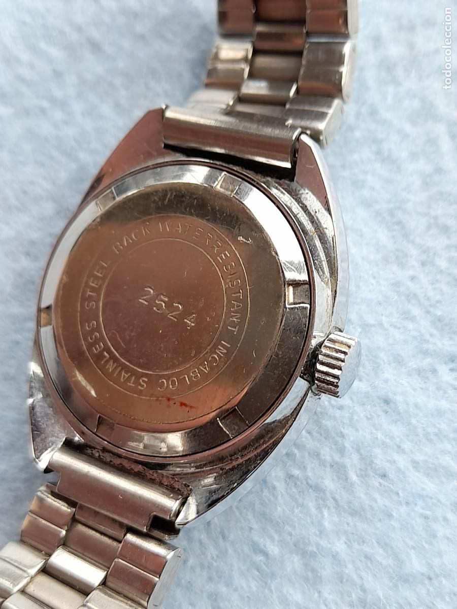 Relojes de pulsera: Reloj marca Bassel. Cl&aacute;sico de dama. - Foto 5