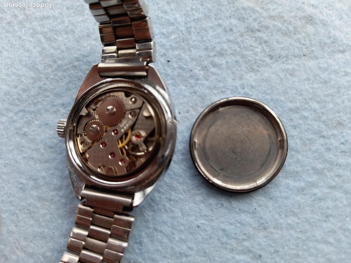Relojes de pulsera: Reloj marca Bassel. Cl&aacute;sico de dama. - Foto 6
