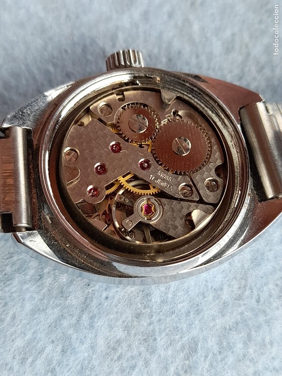 Relojes de pulsera: Reloj marca Bassel. Cl&aacute;sico de dama. - Foto 7