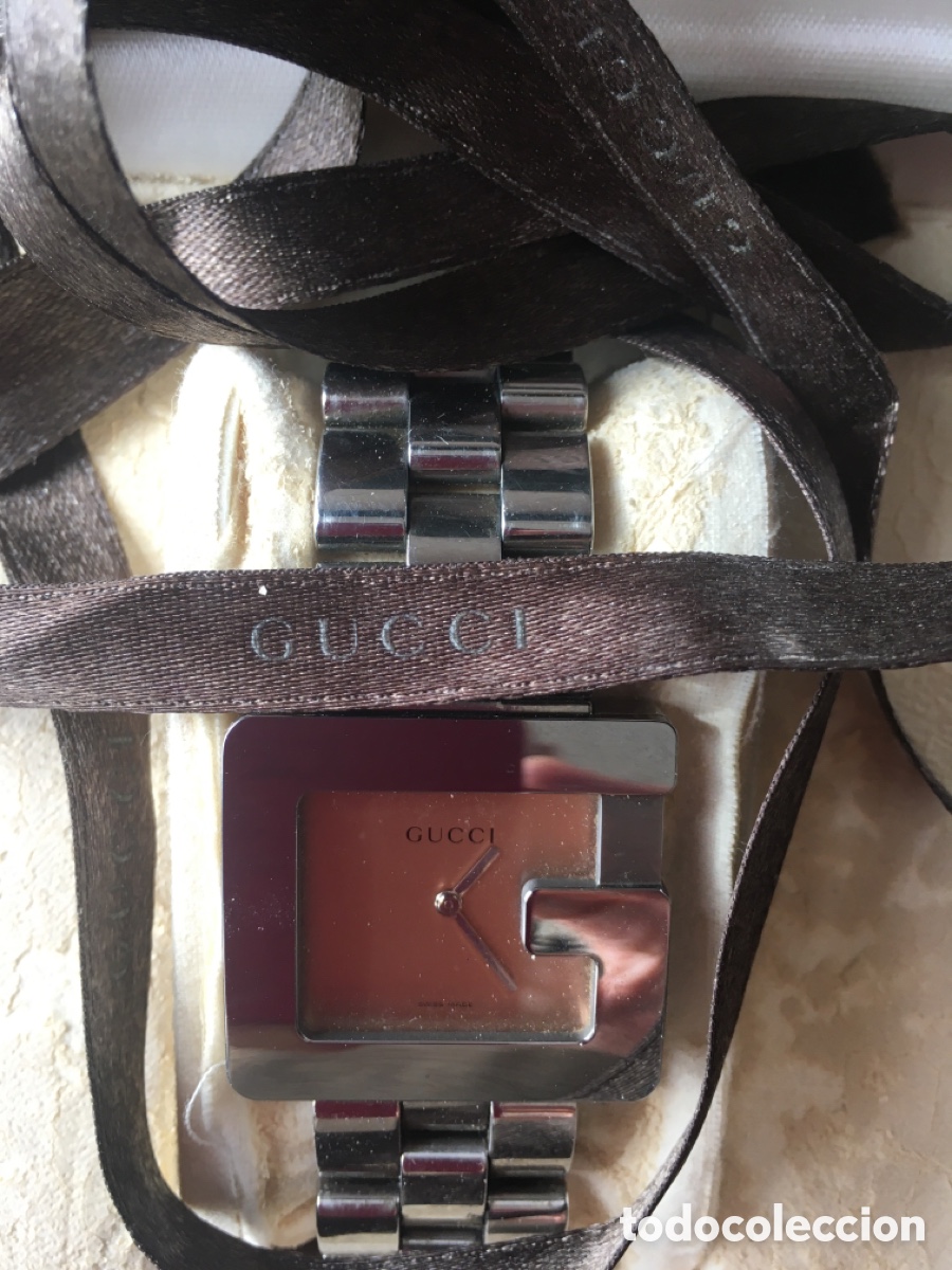 Relojes de pulsera: Reloj Gucci G &ldquo;frame &ldquo;. - Foto 2