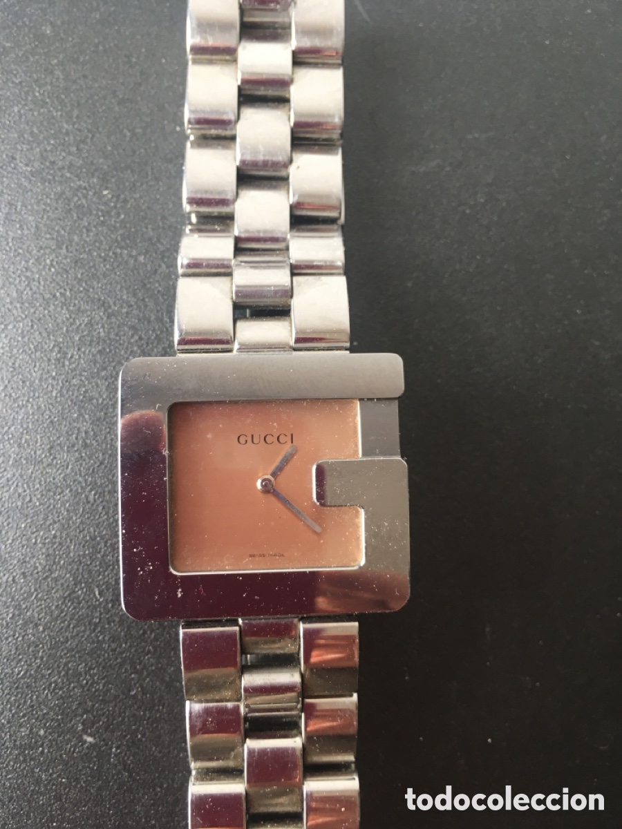 Relojes de pulsera: Reloj Gucci G &ldquo;frame &ldquo;. - Foto 4
