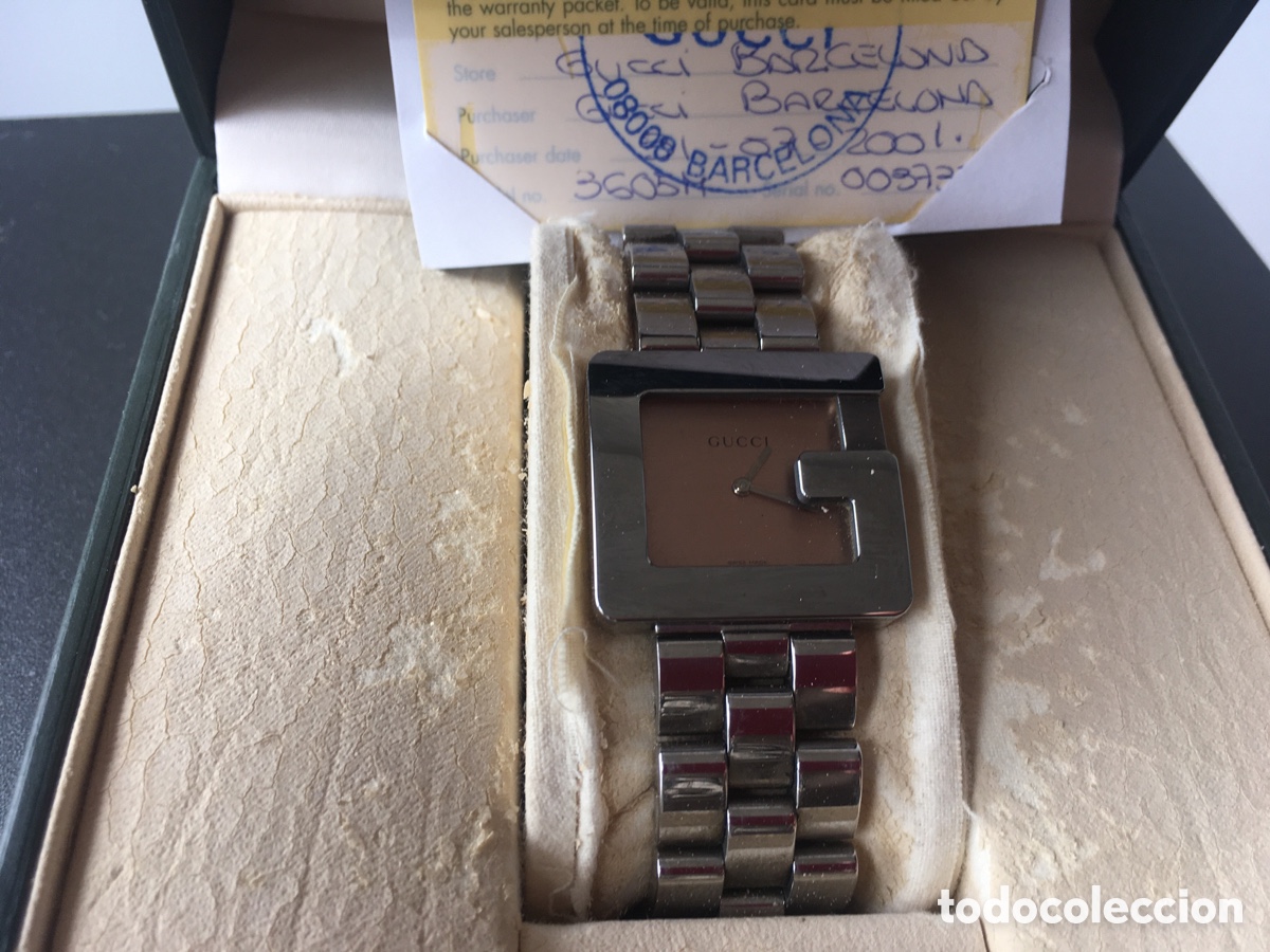 Relojes de pulsera: Reloj Gucci G &ldquo;frame &ldquo;. - Foto 7