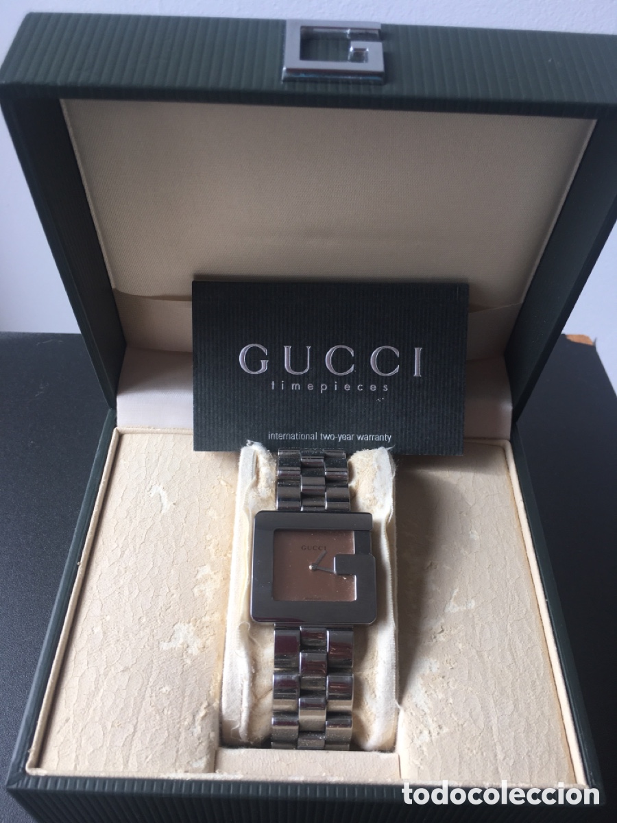Relojes de pulsera: Reloj Gucci G &ldquo;frame &ldquo;. - Foto 8