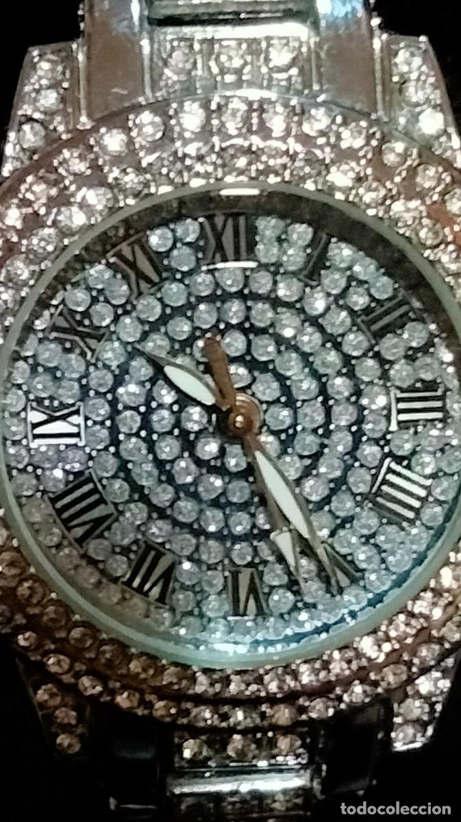 Relojes de pulsera: BONITO RELOJ DE MUJER CON CIRCONITAS - Foto 3