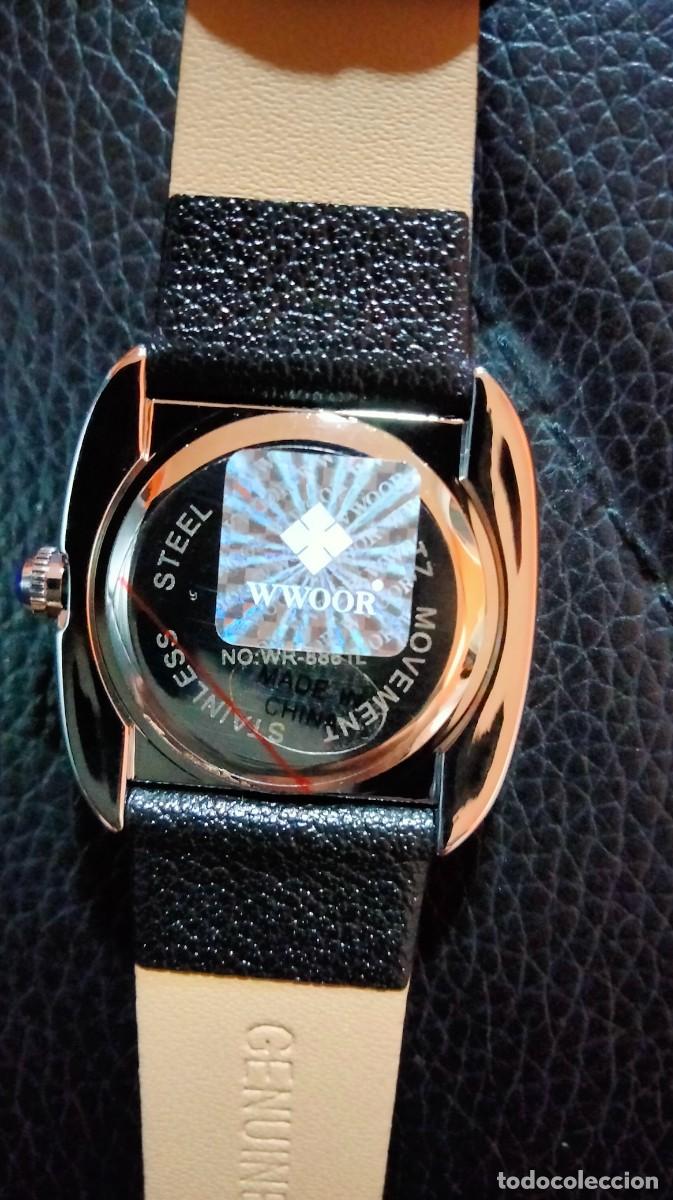 Relojes de pulsera: RELOJ DE MUJER MARCA WWOOR - Foto 9