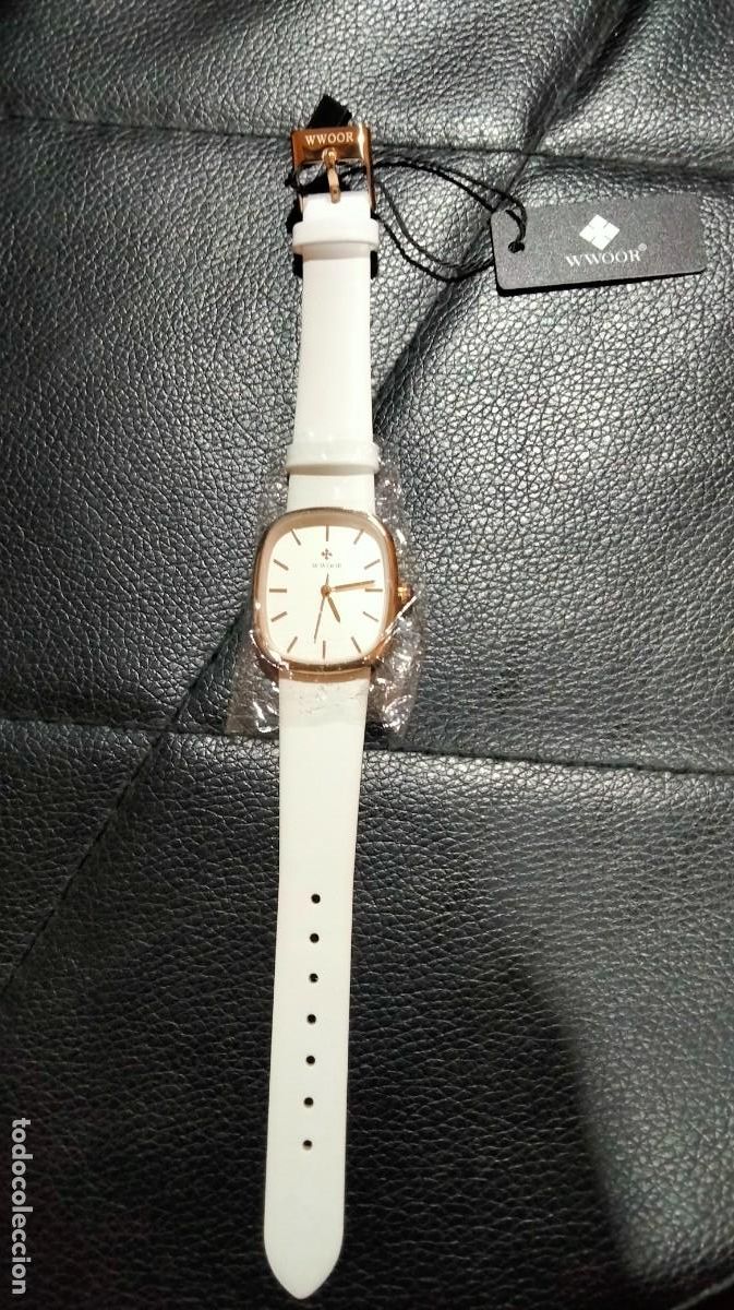 Relojes de pulsera: RELOJ DE MUJER MARCA WWOOR - Foto 1